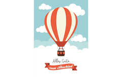 Cart, Abschiedskarte Heissluftballon A4