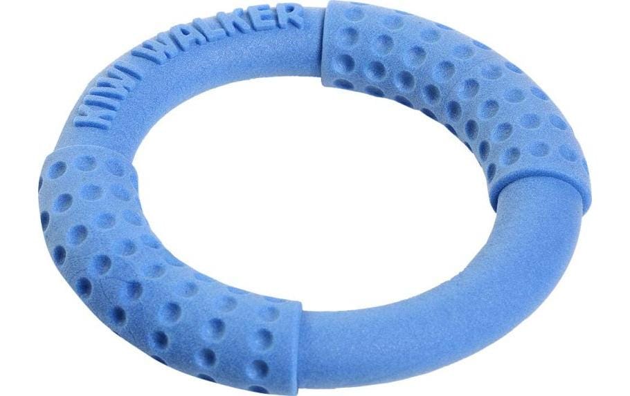 KIWI WALKER, Hunde-Spielzeug Ring Blau, M,