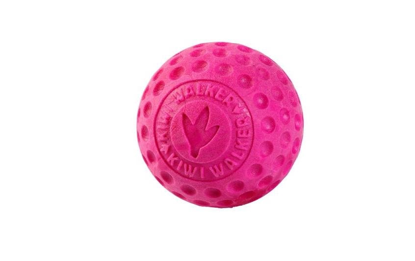 KIWI WALKER, Hunde-Spielzeug Ball Rosa, M,
