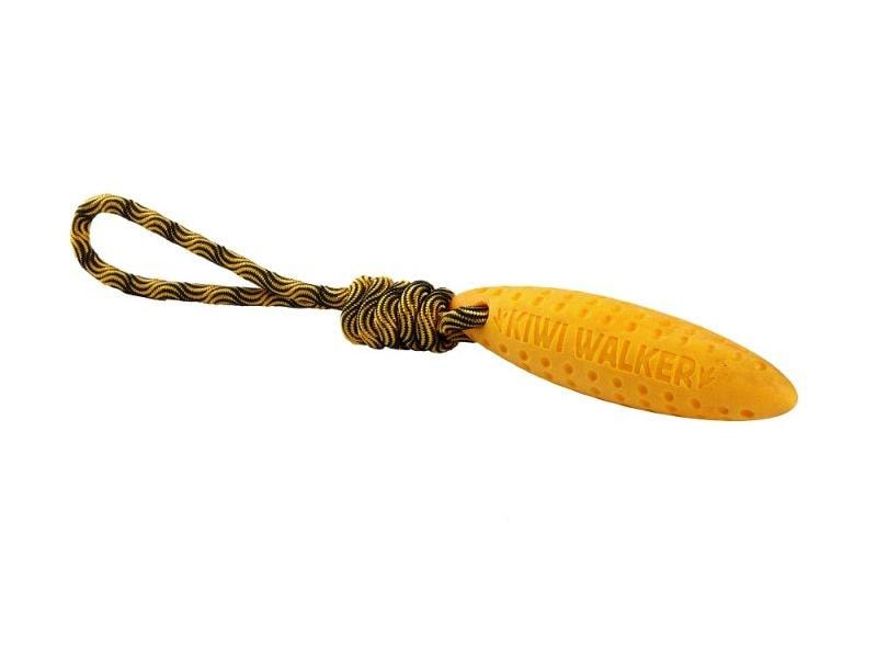 KIWI WALKER | Hunde-Spielzeug Zeppelin | Orange, 17 cm