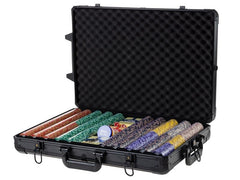 FTM | Pokerkoffer PRO Black Edition | 1000x Clay-Chips