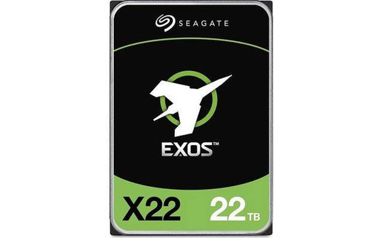 Seagate | Exos X22 SATA 3.5 22TB | 3.5'', SATA 6GB/s, 7200rpm, 285MB, 512e/4Kn