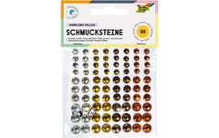 Folia, Schmucksteine Sparkling Yellow selbs