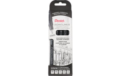 Pentel Fineliner Pigment ultrafine 5er  Set