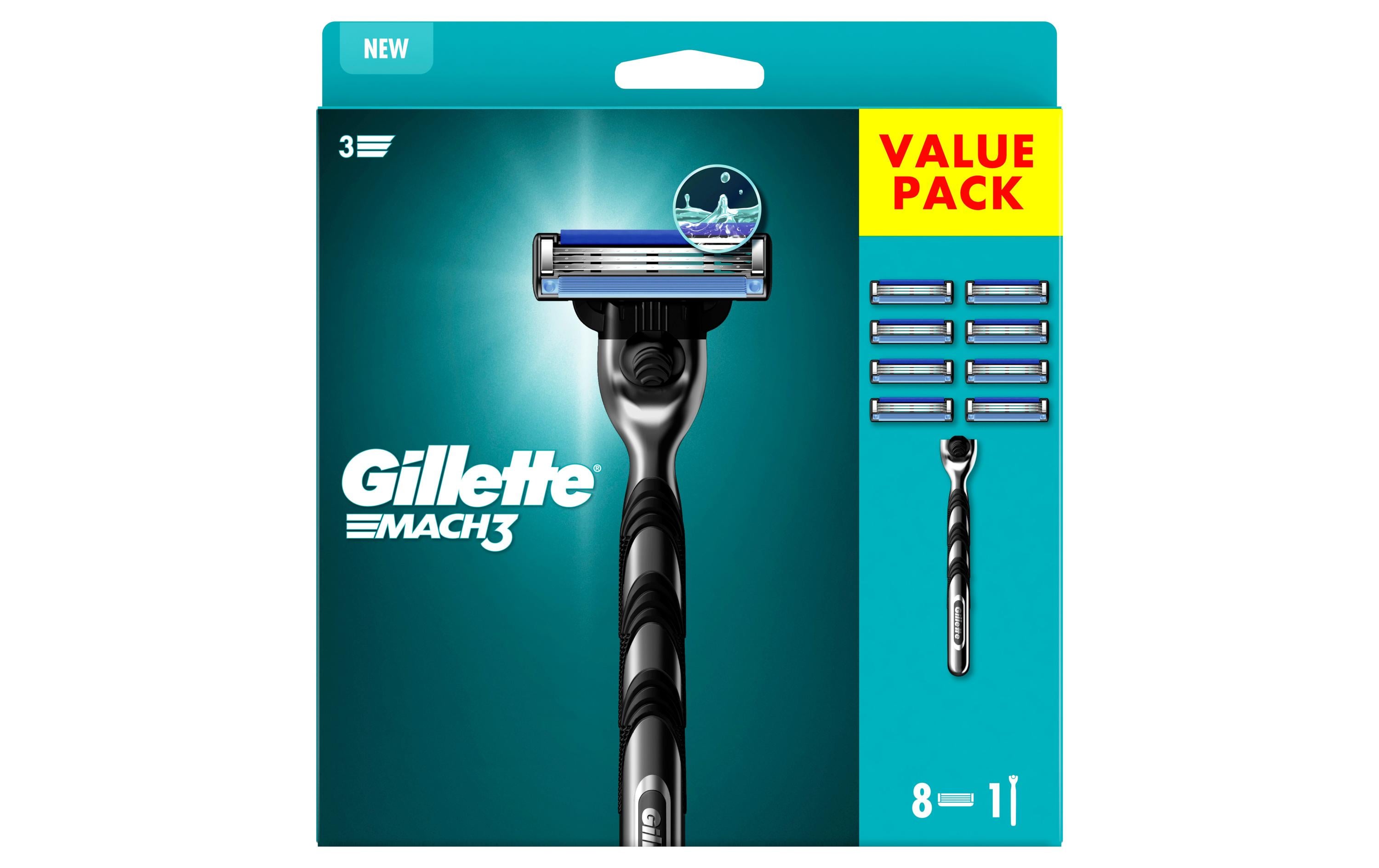 Gillette Mach3 Systemklingen 8er