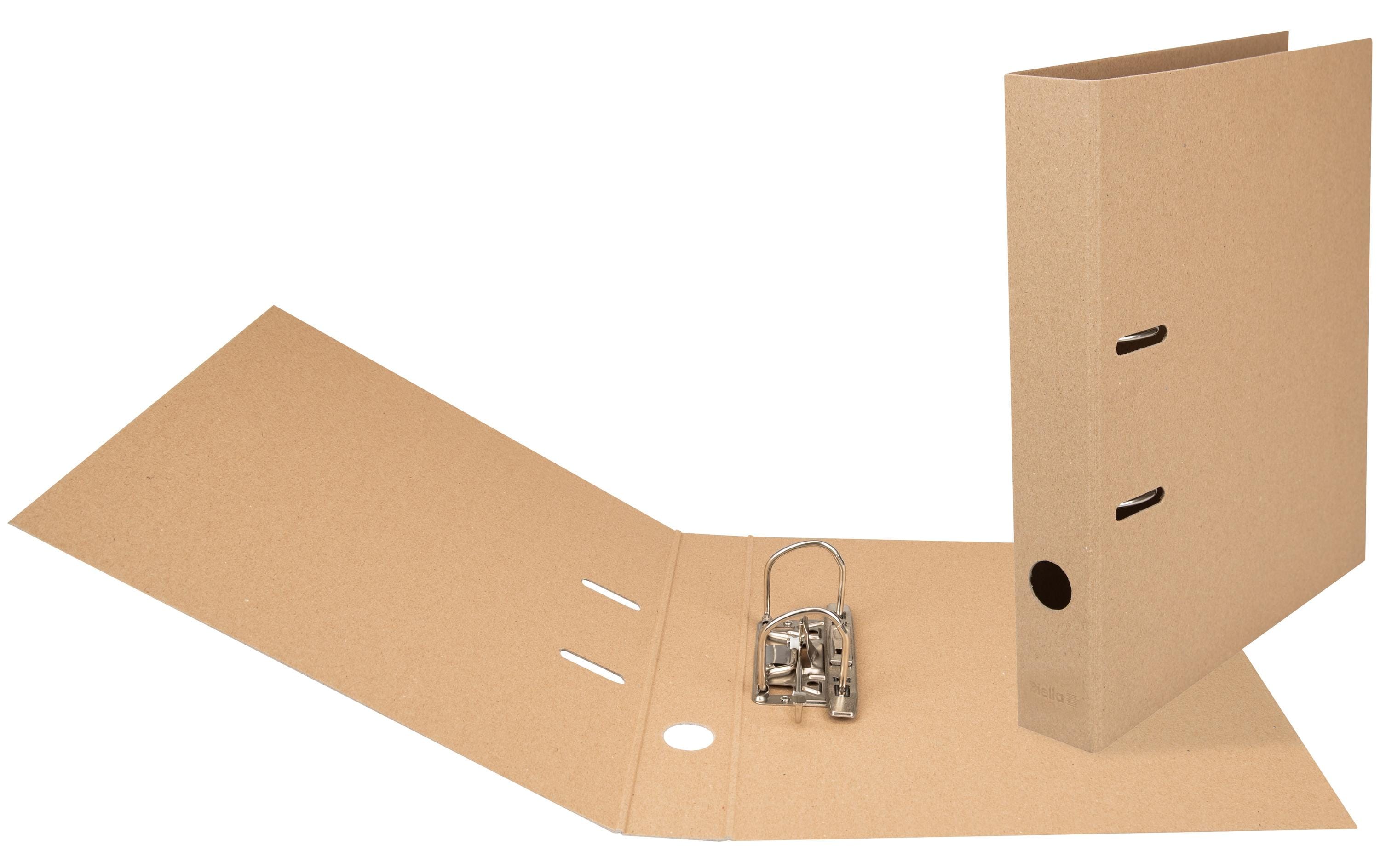Biella, Ordner Minimal Design A4 4 cm, Brau