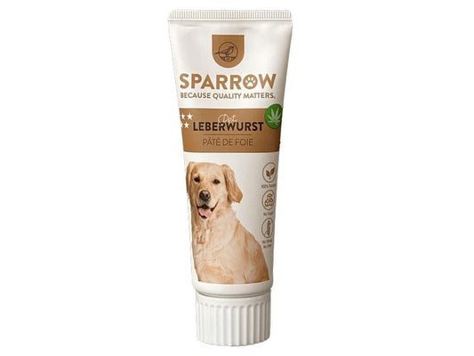 Sparrow | Dog Leberwurst mit CBD 75g