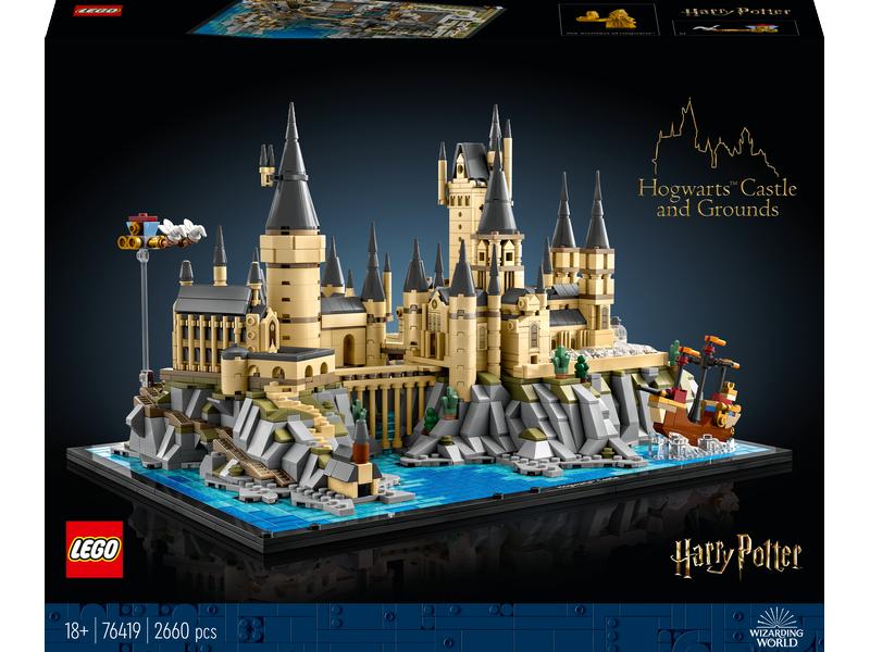 LEGO® | Harry Potter Schloss Hogwarts Schlossgeländ | Alter: 18+, 2660 Teile, Modell 76419