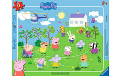 Ravensburger | Puzzle Seilspringen mit Peppa Wutz | Ab 3 Jahren