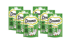 Dreamies | Snack mit Katzenminze-Geschmack | 6x60g
