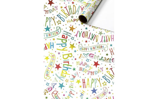 Stewo | Geschenkpapier Alexandra | Grösse: 70x150cm, weiss