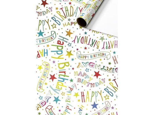 Stewo | Geschenkpapier Alexandra | Grösse: 70x150cm, weiss