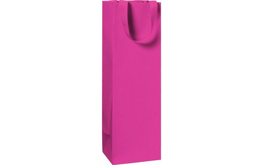 Stewo | Flaschentasche One Colour | 11 x 10.5 x 36 cm, Pink