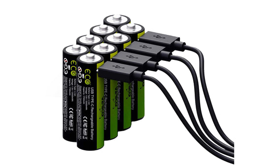 Verico, Akku Li-Ion AA mit USB-C 1700 mAh,