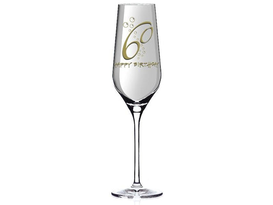 Wate | Sektglas | Happy Birthday 60