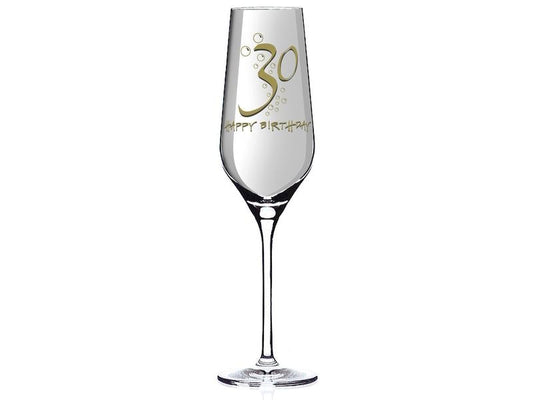Wate | Sektglas | Happy Birthday 30