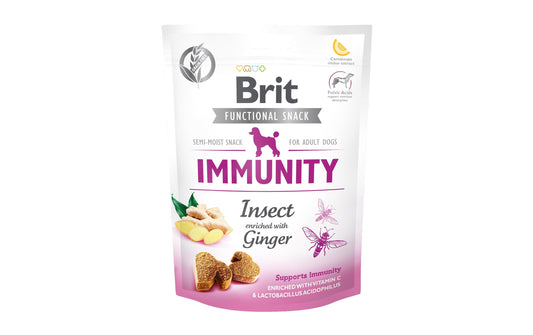 Brit | Snack Dog Immunity Insect 150g | Functional Snack