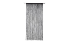 COCON, Fadenvorhang 90 cm x 200 cm, Schwarz