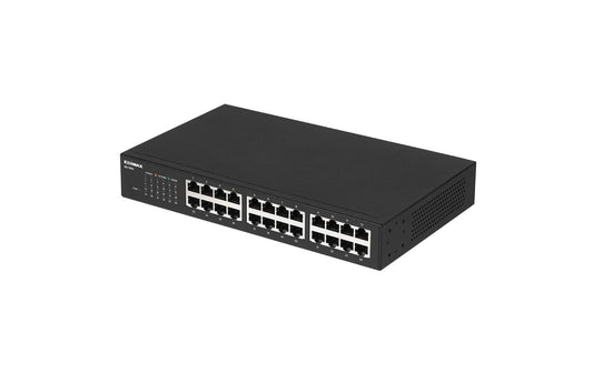 Edimax | GS-1024: 24 Port Switch 1Gbps | 19 Rackmount inkl. Montagekit