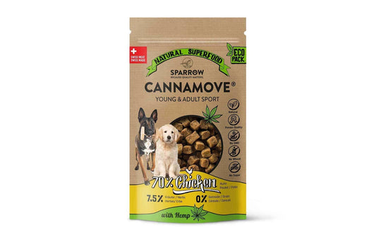 Sparrow | Dog CannaMove Huhn 200g | Young & Adult Sport