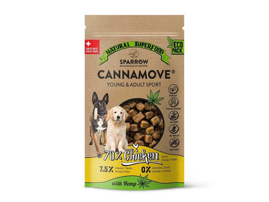 Sparrow | Dog CannaMove Huhn 200g | Young & Adult Sport