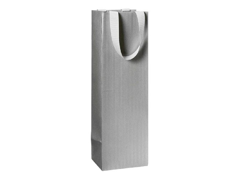 Stewo | Flaschentasche One Colour | 11x10.5x36cm, silber