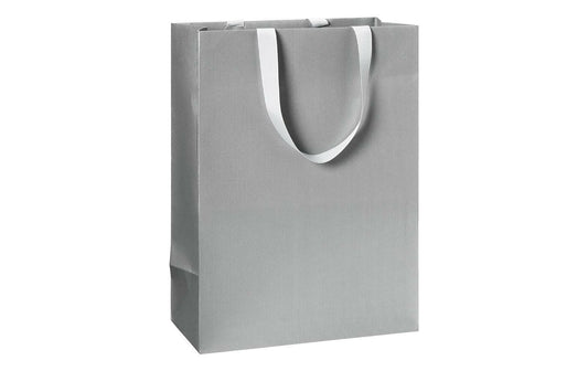 Stewo | Geschenktasche One Colour | 23x13x30cm, silber