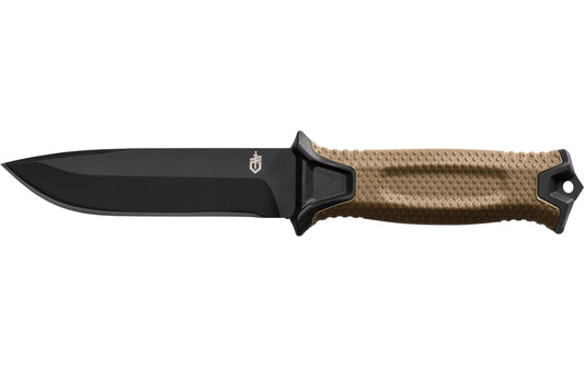 Gerber | Militärmesser Strongarm | Braun, glatte Klinge