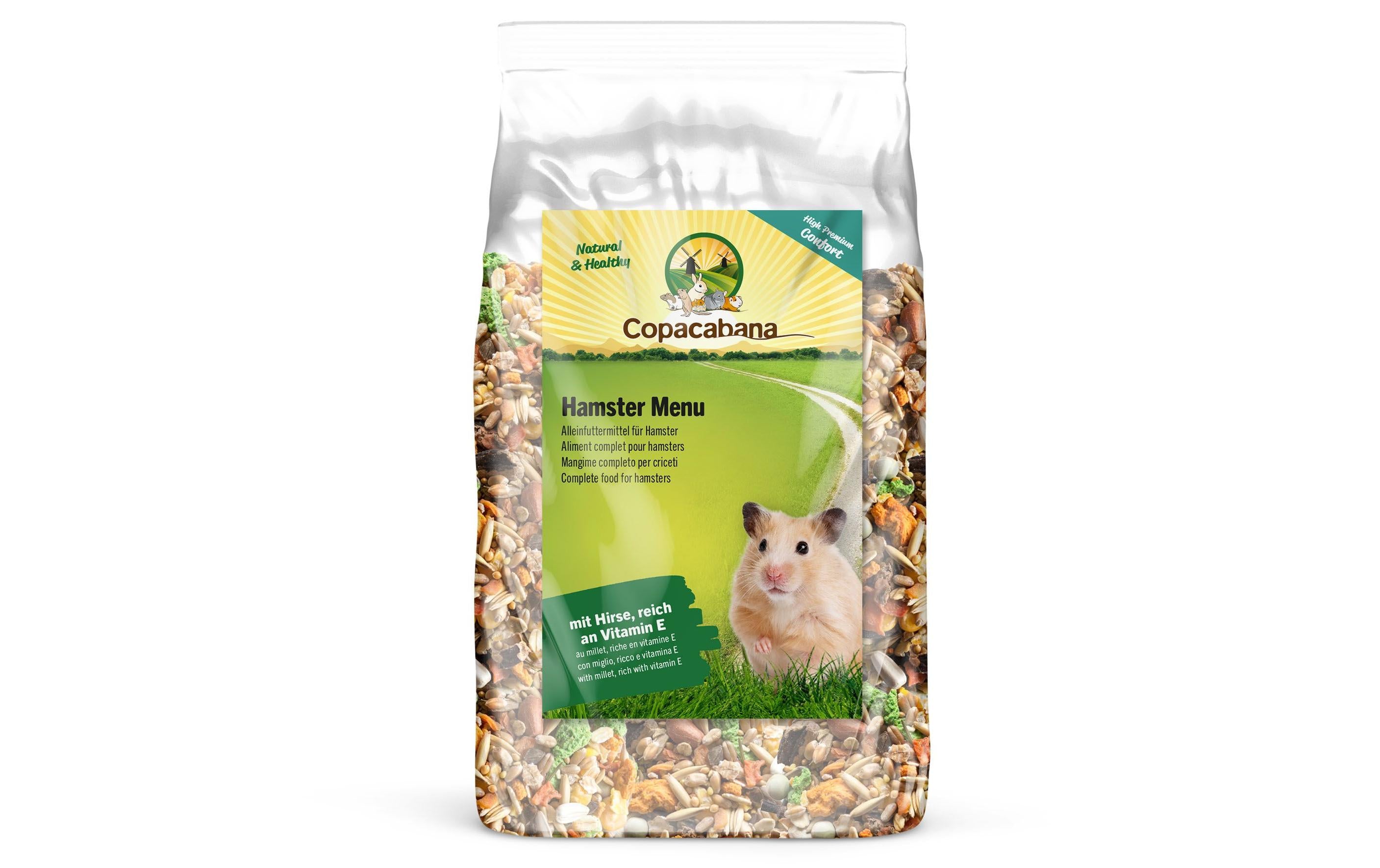 Copacabana Hamster Menü