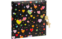 Goldbuch, Tagebuch Heart dark 96 Seiten, 16