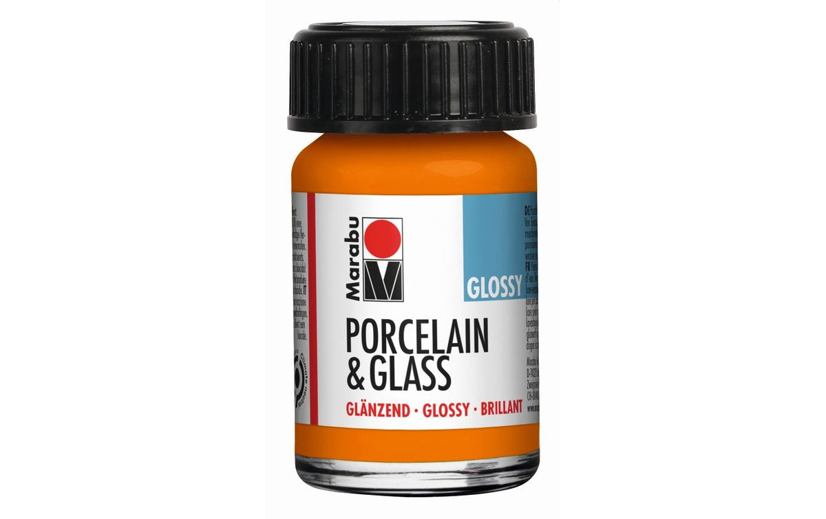 Marabu, Glas- und Porzellanfarbe 013 Orange