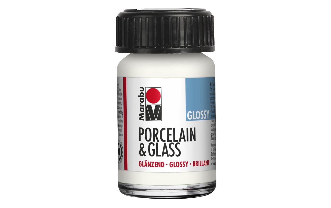 Marabu, Glas- und Porzellanfarbe 070 Weiss,