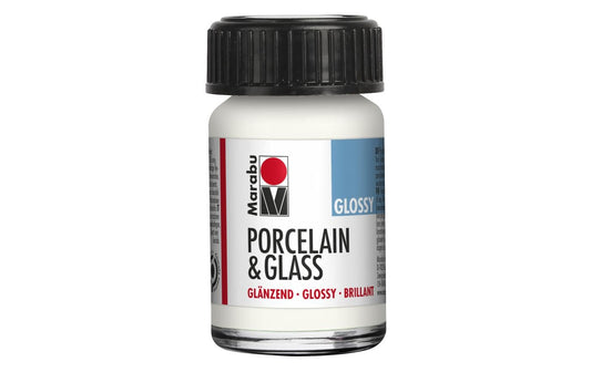 Marabu, Glas- und Porzellanfarbe 070 Weiss,