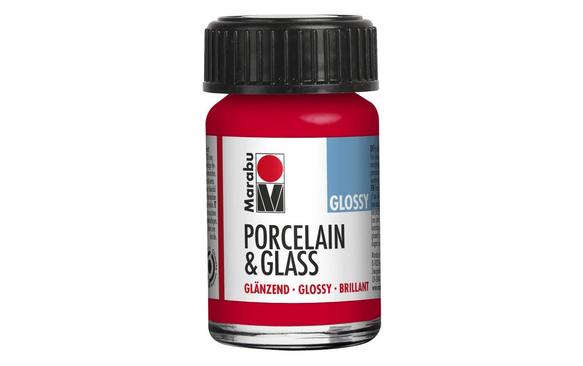 Marabu, Glas- und Porzellanfarbe 125 Kirsch