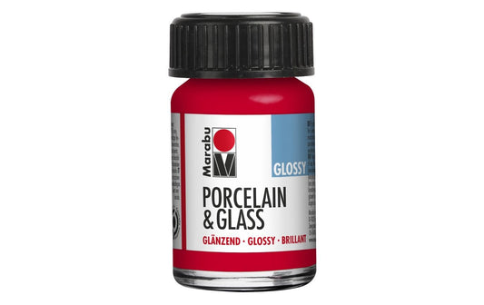 Marabu, Glas- und Porzellanfarbe 125 Kirsch