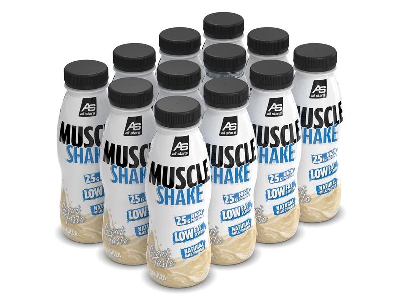 All Stars | Muscle Shake | Vanille, 12x 300ml