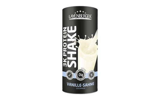 Layenberger | Pulver 3K Protein-Shake | Vanille-Sahne 360 g