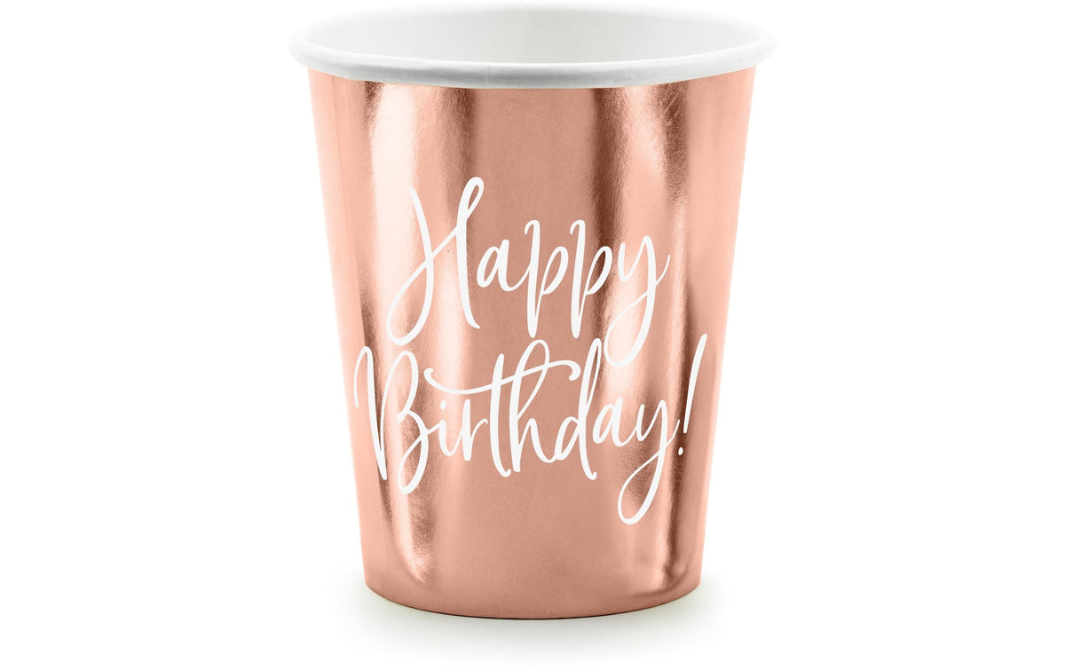 Partydeco Becher Happy Birthday!