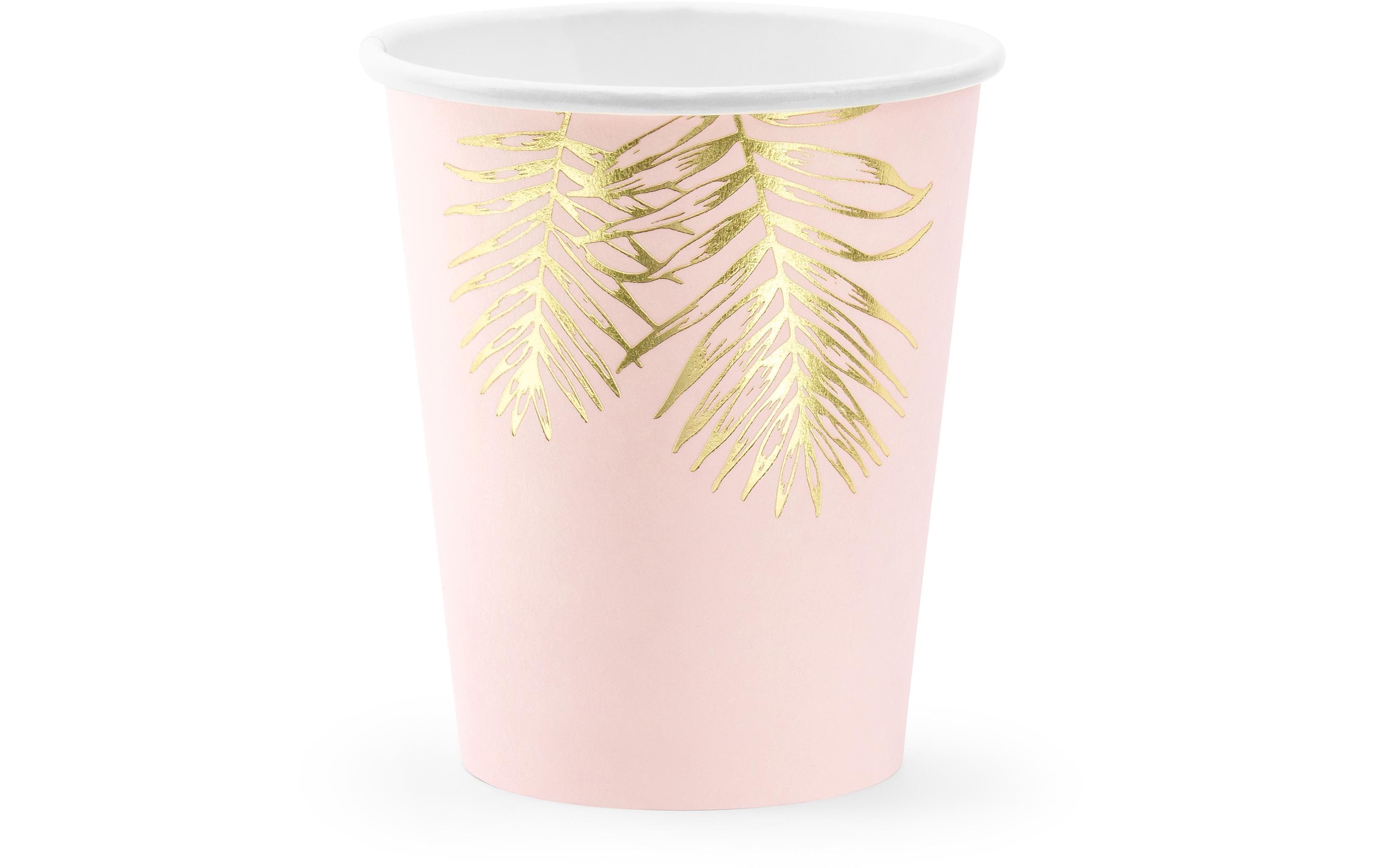 Partydeco Becher Blätter