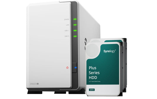 Synology DS223j, 2-bay NAS