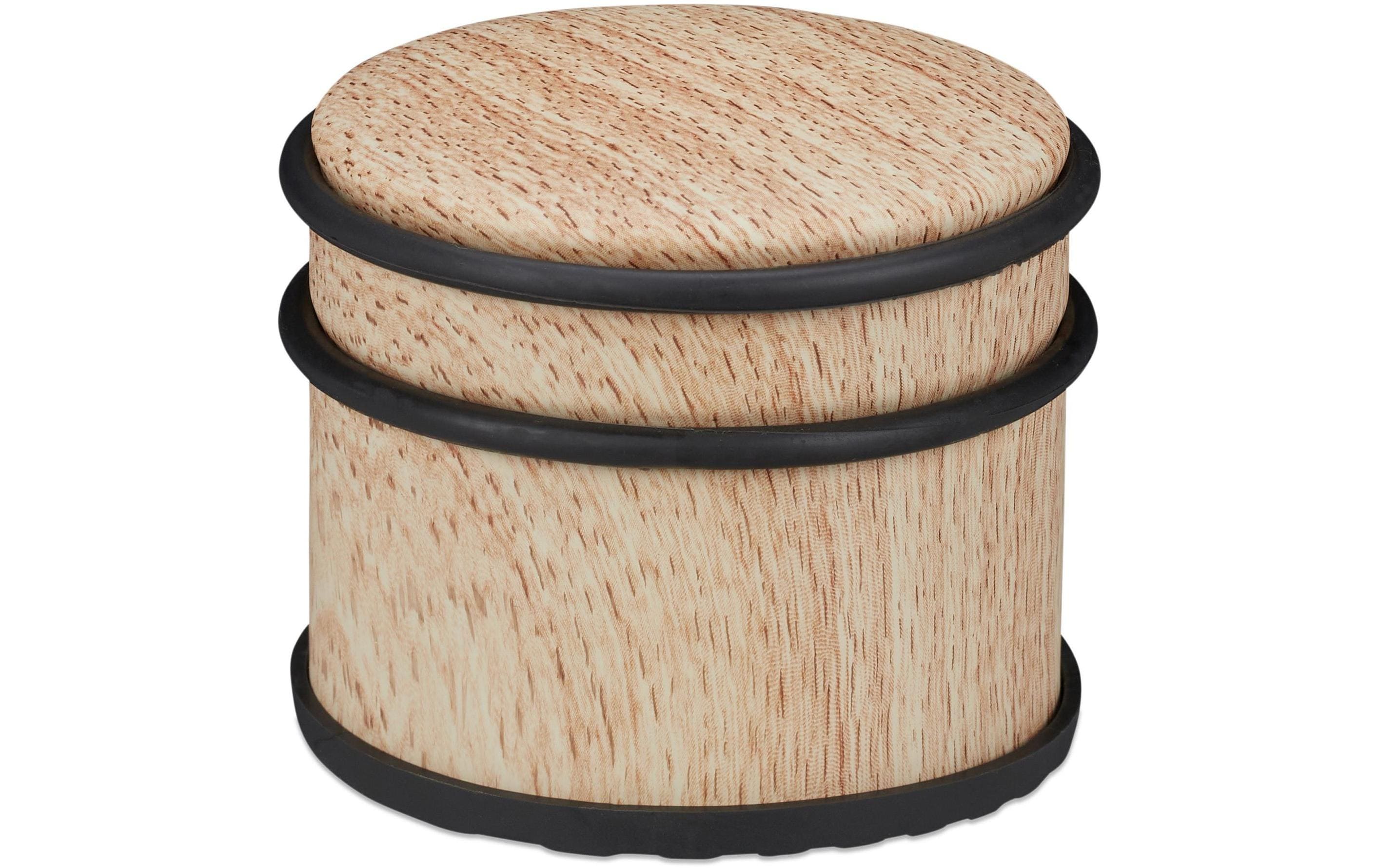 relaxdays Türstopper Holzoptik