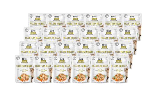 Brit Care Cat Fillets Gelée For&Kabelj. Kit