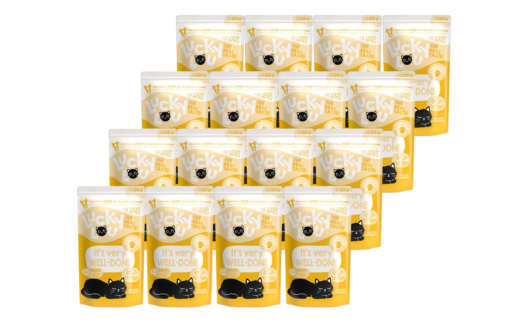 Lucky Lou Lifestage Sterilized Gefl.&Rind
