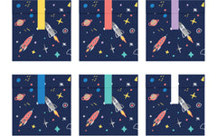 Partydeco Süssigkeiten-Tüten Kosmos
