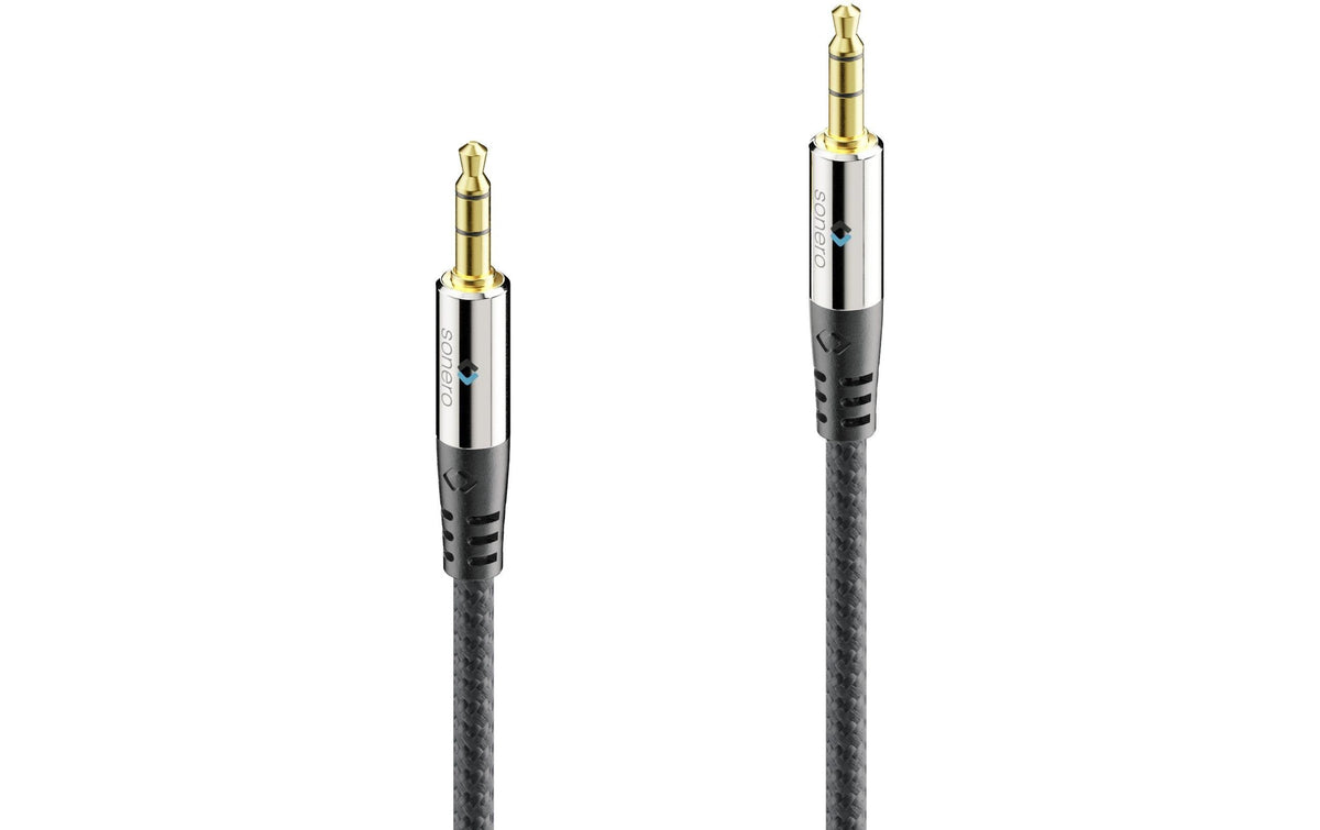 sonero, Audio-Kabel 3.5 mm Klinke mit Nylon