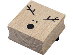 Artoz | Stempel Rentier | 40x40xH19mm, Buche