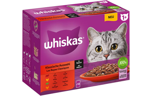 Whiskas, Nassfutter Klassische Auswahl in S