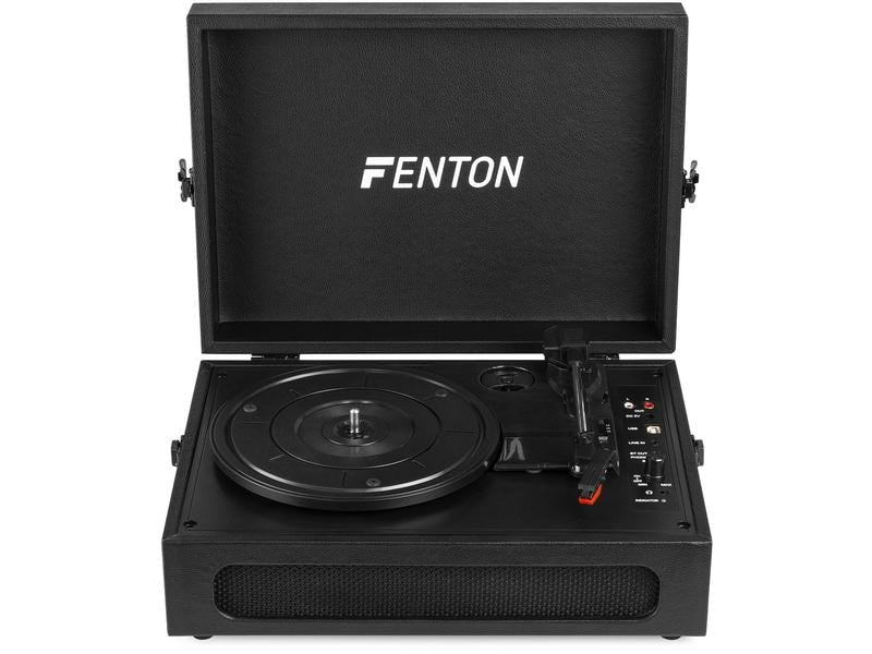 Fenton | RP118B | Plattenspieler mit Bluetooth, schwarz