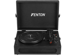 Fenton | RP118B | Plattenspieler mit Bluetooth, schwarz