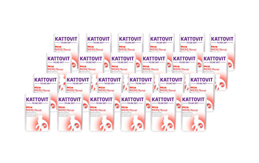Kattovit, Nassfutter Niere/Renal Rind, 24 x